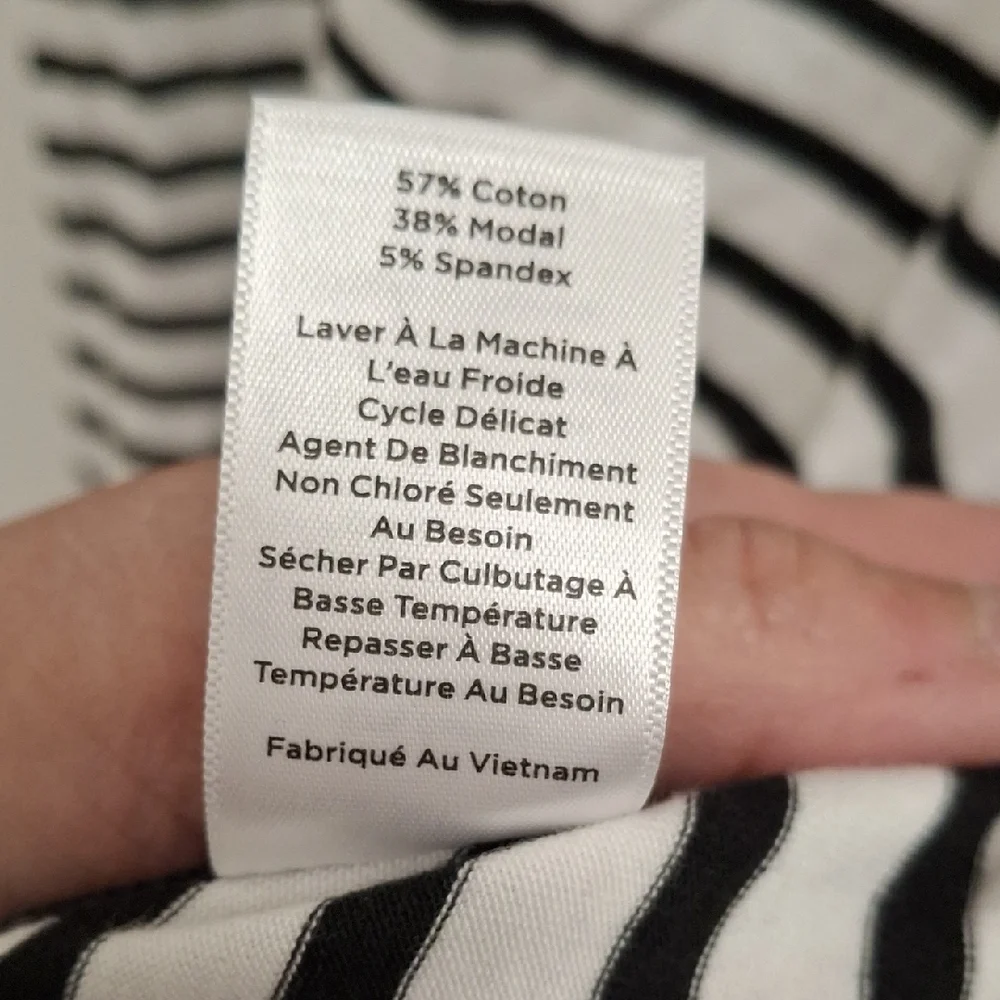 NWT-Striped Short Sleeve Tee - Picture 7 of 7